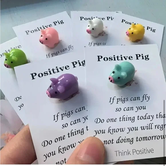 Positive Pig Cards - Picture 2 of 3
